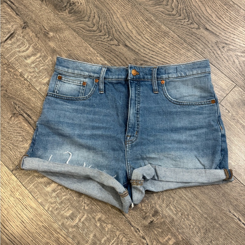 Madewell High Rise Denim Shorts